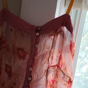 Anthropologie Flowy Tunic